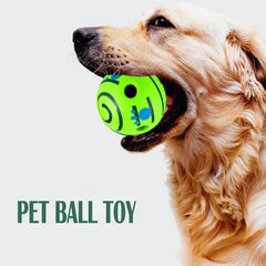 Wobble Wag Giggle Ball - Interactive Dog Toy