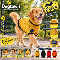 DOGTOWN™ Premium Knit Dog Sweater