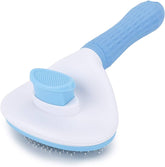 Self Cleaning Slicker Brush, Pet Grooming Shedding Brush for Dogs and Cats