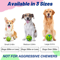 Wobble Wag Giggle Ball - Interactive Dog Toy