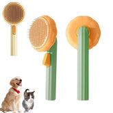 Pet Pumpkin Self-Cleaning Grooming Brush