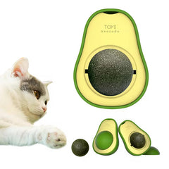 Avocado Catnip Rotating Ball – The Ultimate Playtime Treat for Your Cat (Pack of 2)