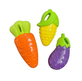 Veggie Series Combo Squeaky Chew Toys for Dogs & Puppies