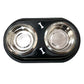 Ultimate Pet Dining Combo: Steel Double Diner Bowls + Superbone Stickes Pack of 4 | 30% Off