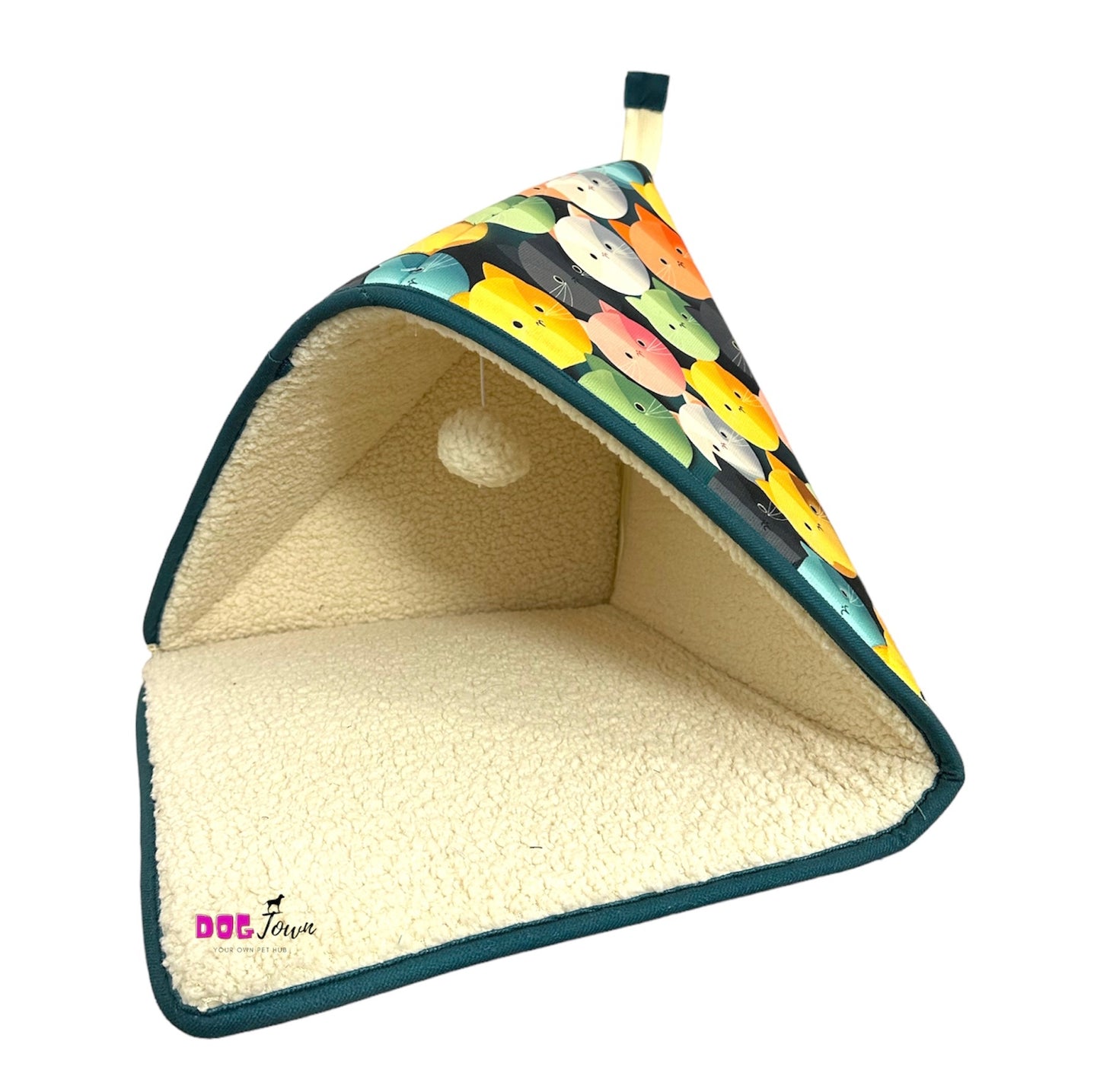 DOGTOWN Kitty Hideout Soft Breathable Cat Sleeping House for Cat