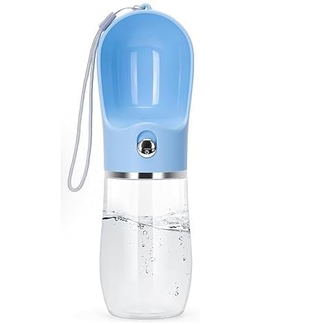 Pet Portable Drinking Water Bottle with Push Button