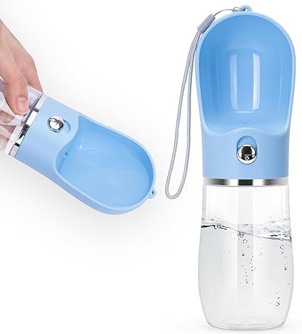 Pet Portable Drinking Water Bottle with Push Button