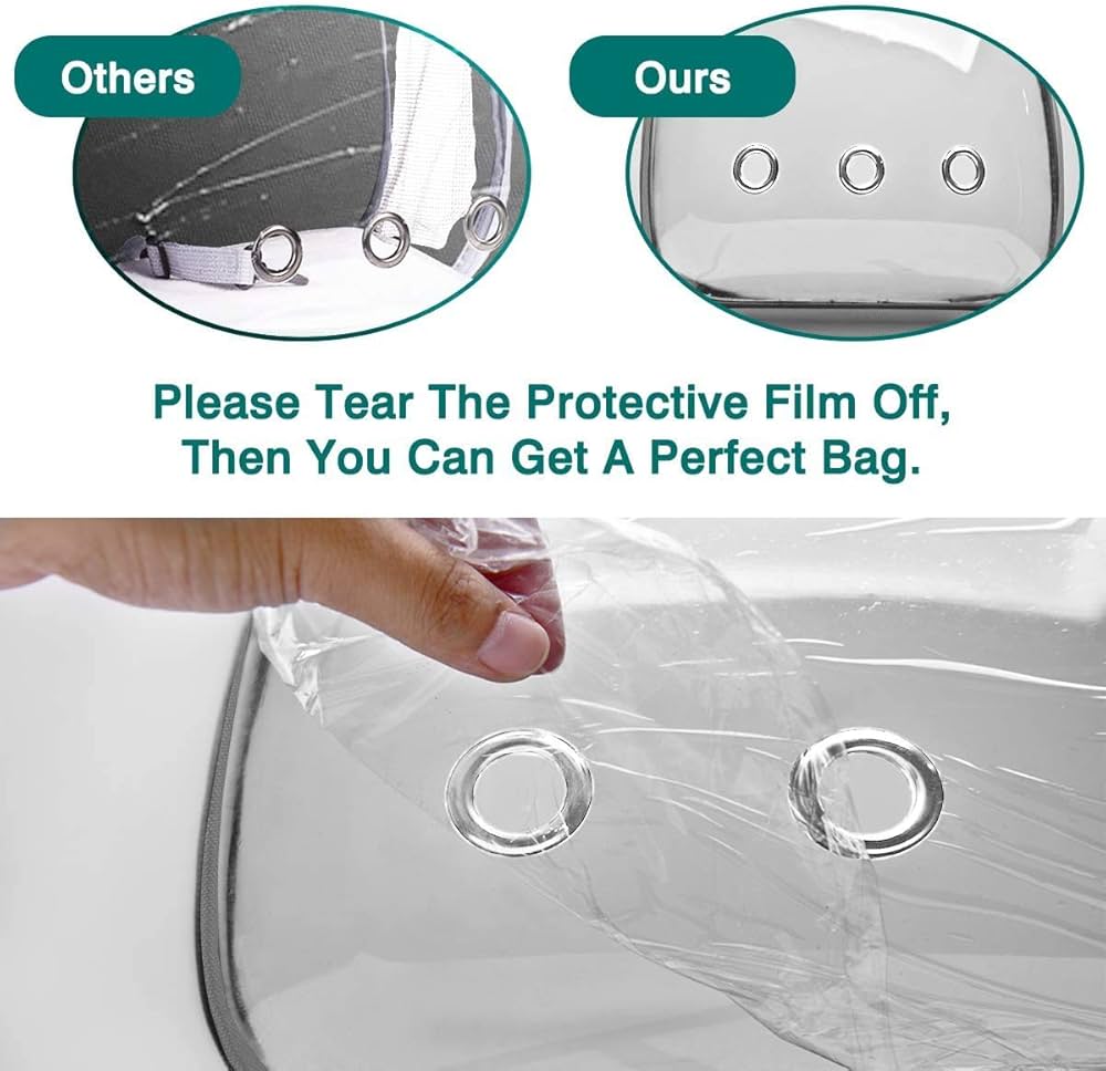 Space Capsule Pet Backpack - Stylish Carrier for Cats and Small Dogs
