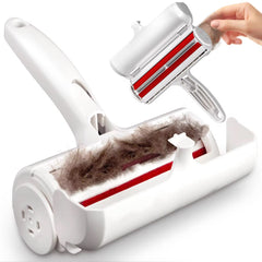 Self Cleaning Reusable Pet Hair Remover Roller Brush – Dog & Cat Fur Brush for Furniture, Clothes, Sofa & Carpet - Bestseller 🔥