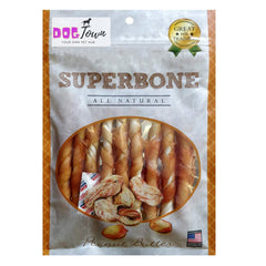 Superbone Chicken Sticks Bone 9 in 1 Dog Treat (Peanut Butter)