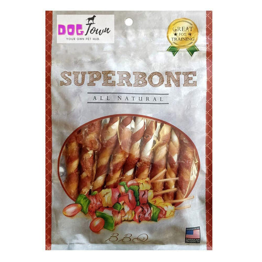 Superbone Chicken Sticks Bone 9 in 1 Dog Treat (BBQ)