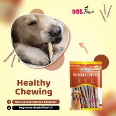 Petaholic Yummy Chew Treats for Dogs Chicken Flavoured Sticks Treats