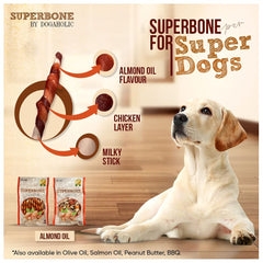 Superbone Chicken Sticks Bone 9 in 1 Dog Treat (Peanut Butter)