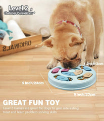 Interactive Puzzle Feeder Toy – Boost Mental Stimulation & Mealtime Fun
