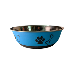 Paw Steel Bowl Printed