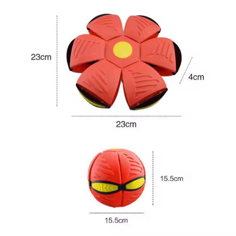 Magic Flying Saucer Ball Toy for Dogs – Interactive & Durable Pet Toy