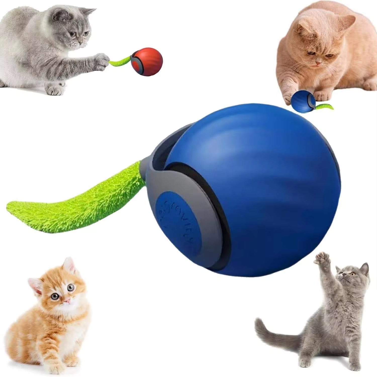 Speedy Tail 2.0 Smart Rolling Cat Toy