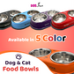 Ultimate Pet Dining Combo: Steel Double Diner Bowls + Superbone Stickes Pack of 4 | 30% Off