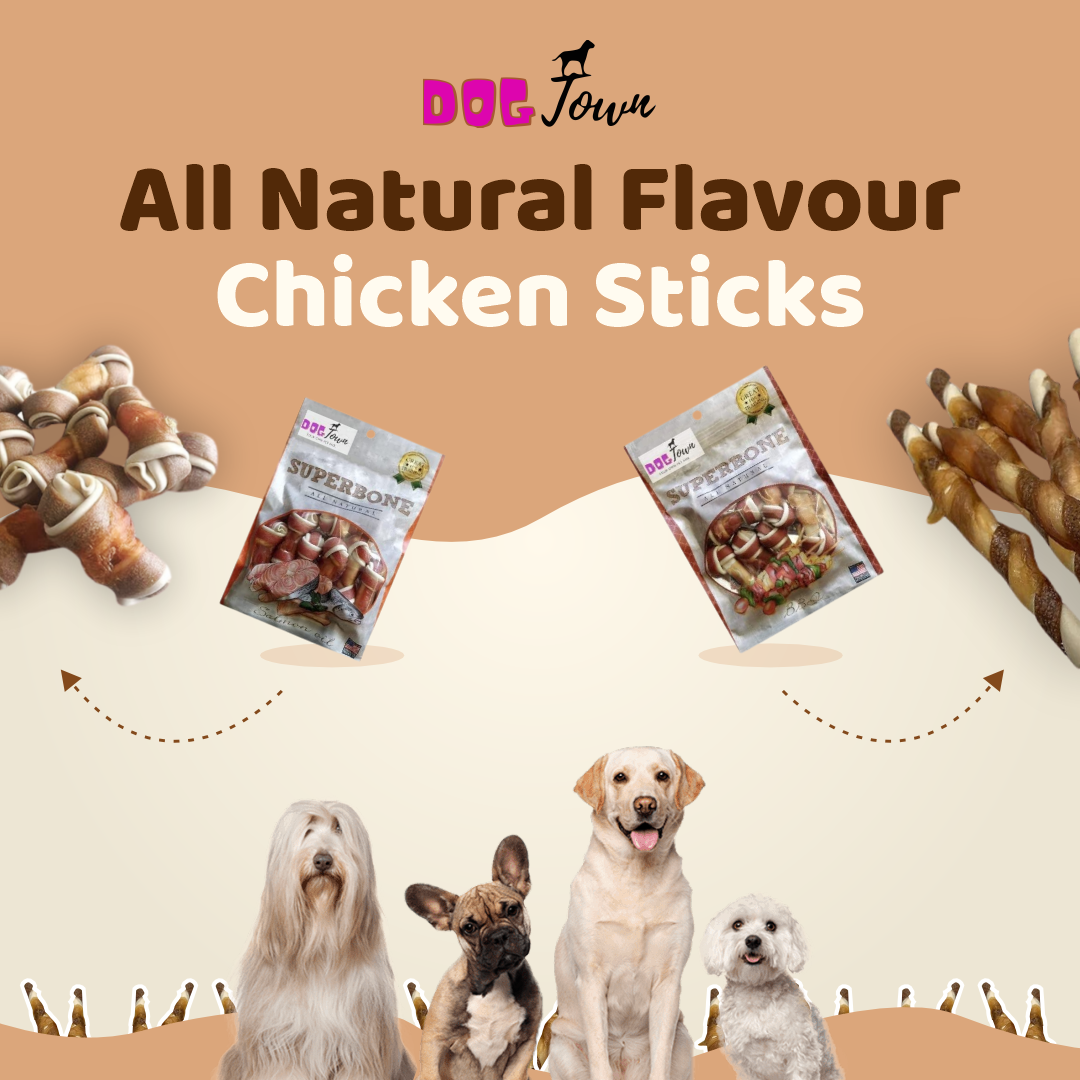 Superbone Bone for Dogs All Natural Flavour Chicken Pack of 5