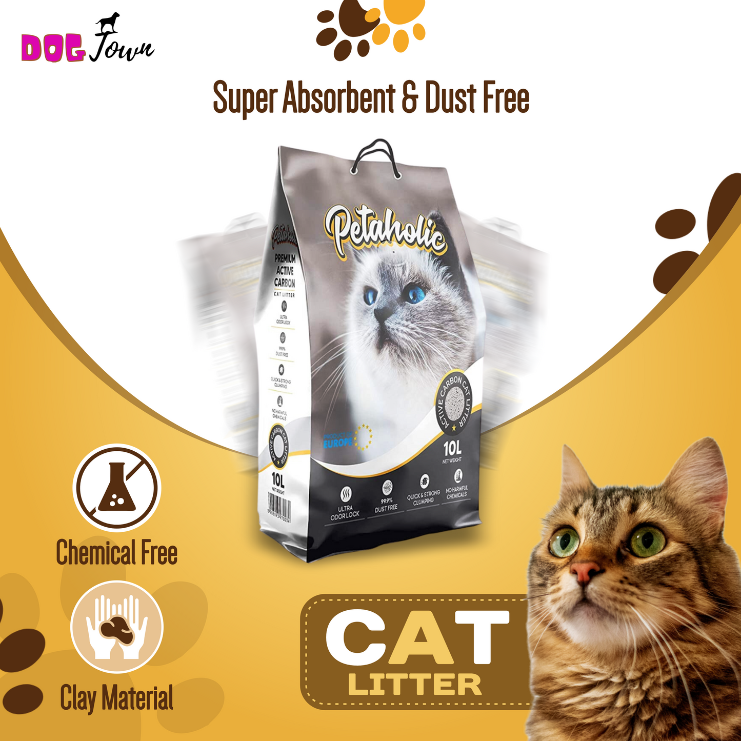 Petaholic Active Carbon cat litter