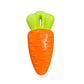 DOGTOWN Veggie Series Carrot Squeaky Chew Toys for Dogs & Puppies