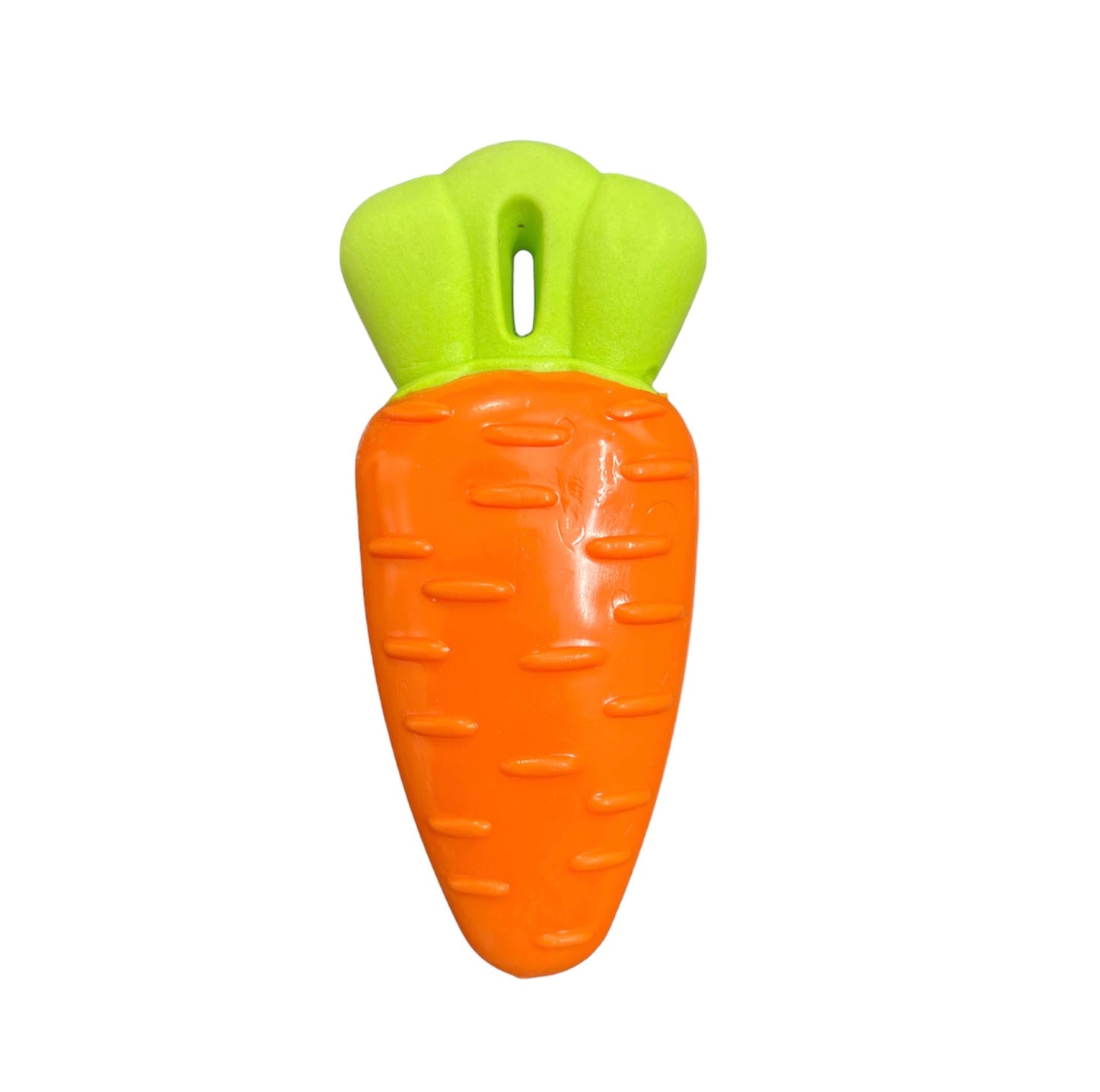 DOGTOWN Veggie Series Carrot Squeaky Chew Toys for Dogs & Puppies