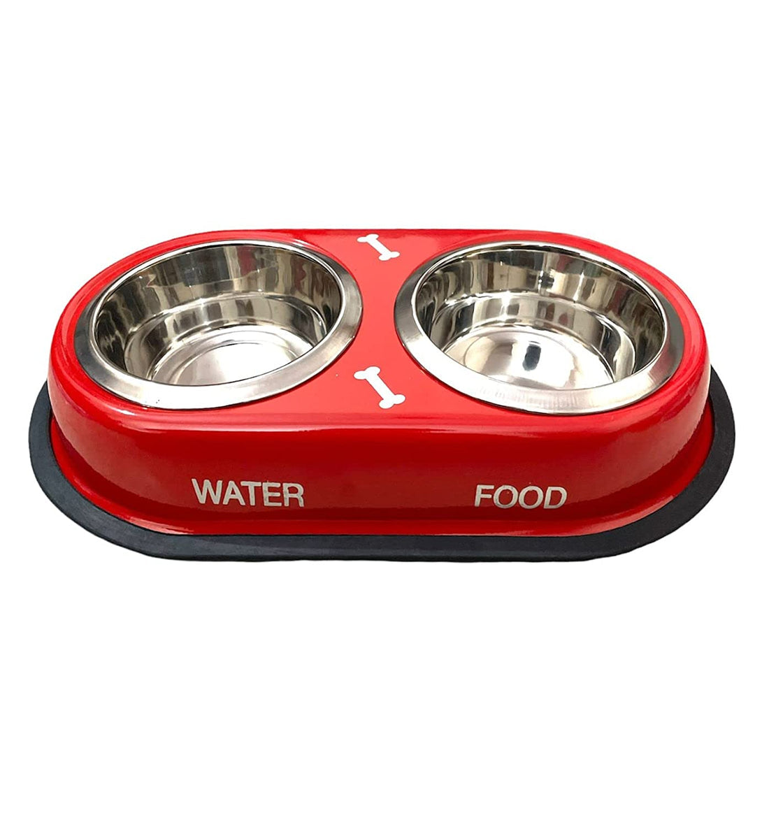 Pet Dining Delight Combo: Stainless Steel Bowls + All-Natural Chicken Treats | Save 30%