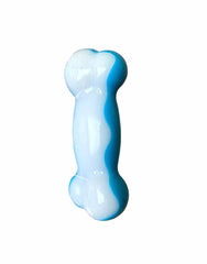 Frozen Blue & White Ice Bone Chew Toy