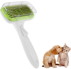 Self Cleaning Dog Slicker Shedding Brush