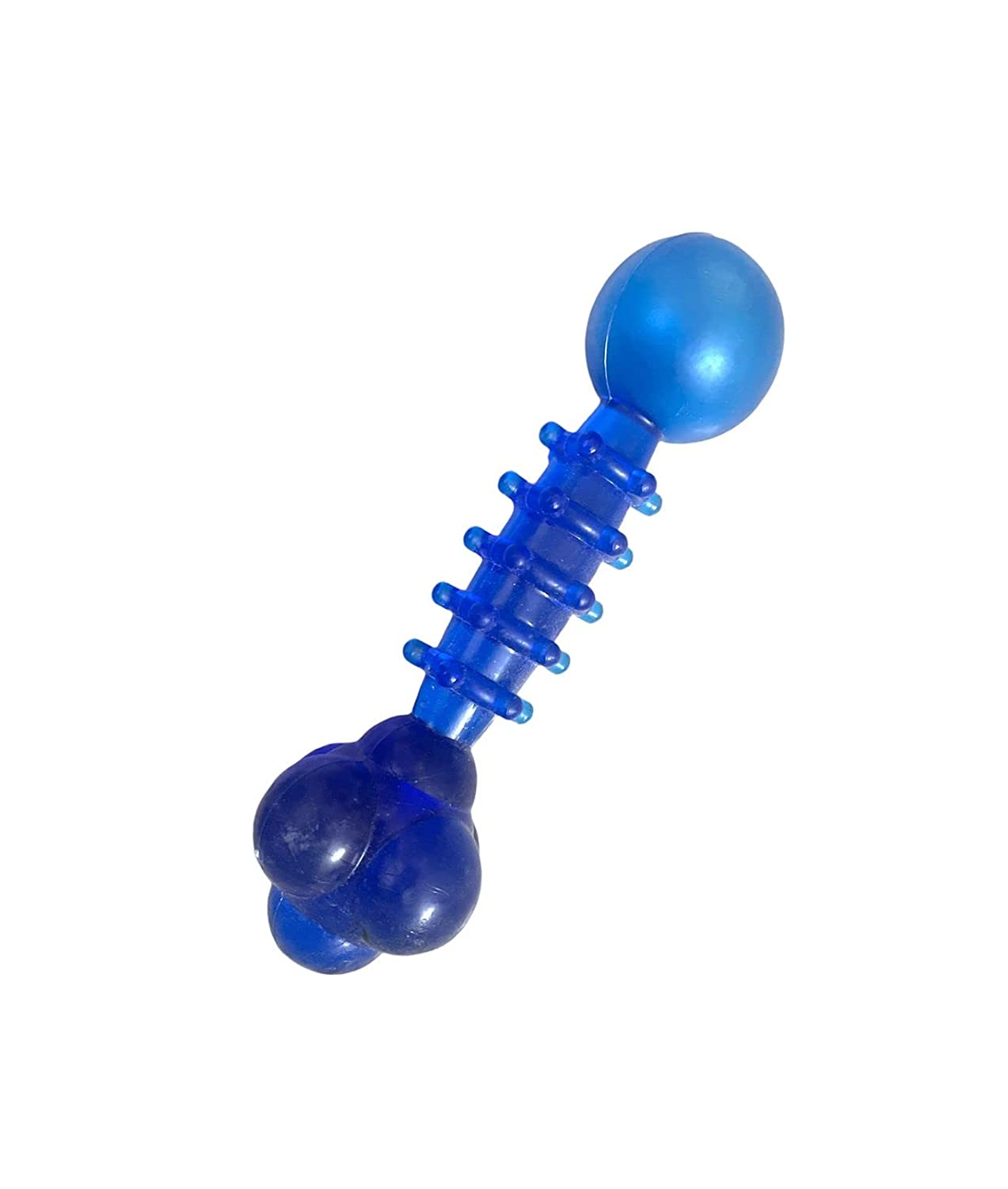 Soft Odd Shape Dumbell Squeaky Dog Toy