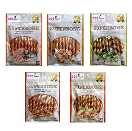 Superbone Bone for Dogs All Natural Flavour Chicken Pack of 5