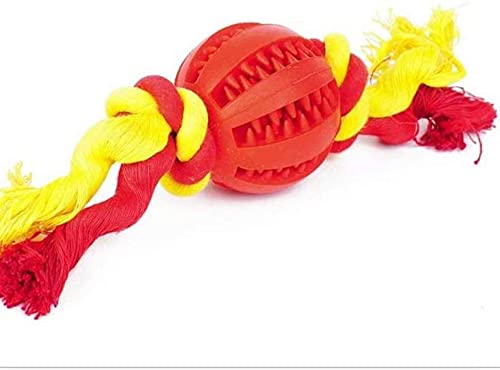 Cotton Rope with Ball Chew Toy (Color May Vary)