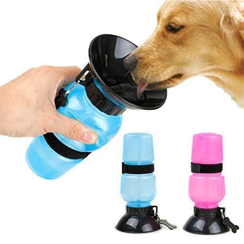 Dog Water Drinking Feeder Bottle Multicolor