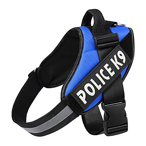 Chest Police K9 Harness Belt with Adjustable Hook & Straps