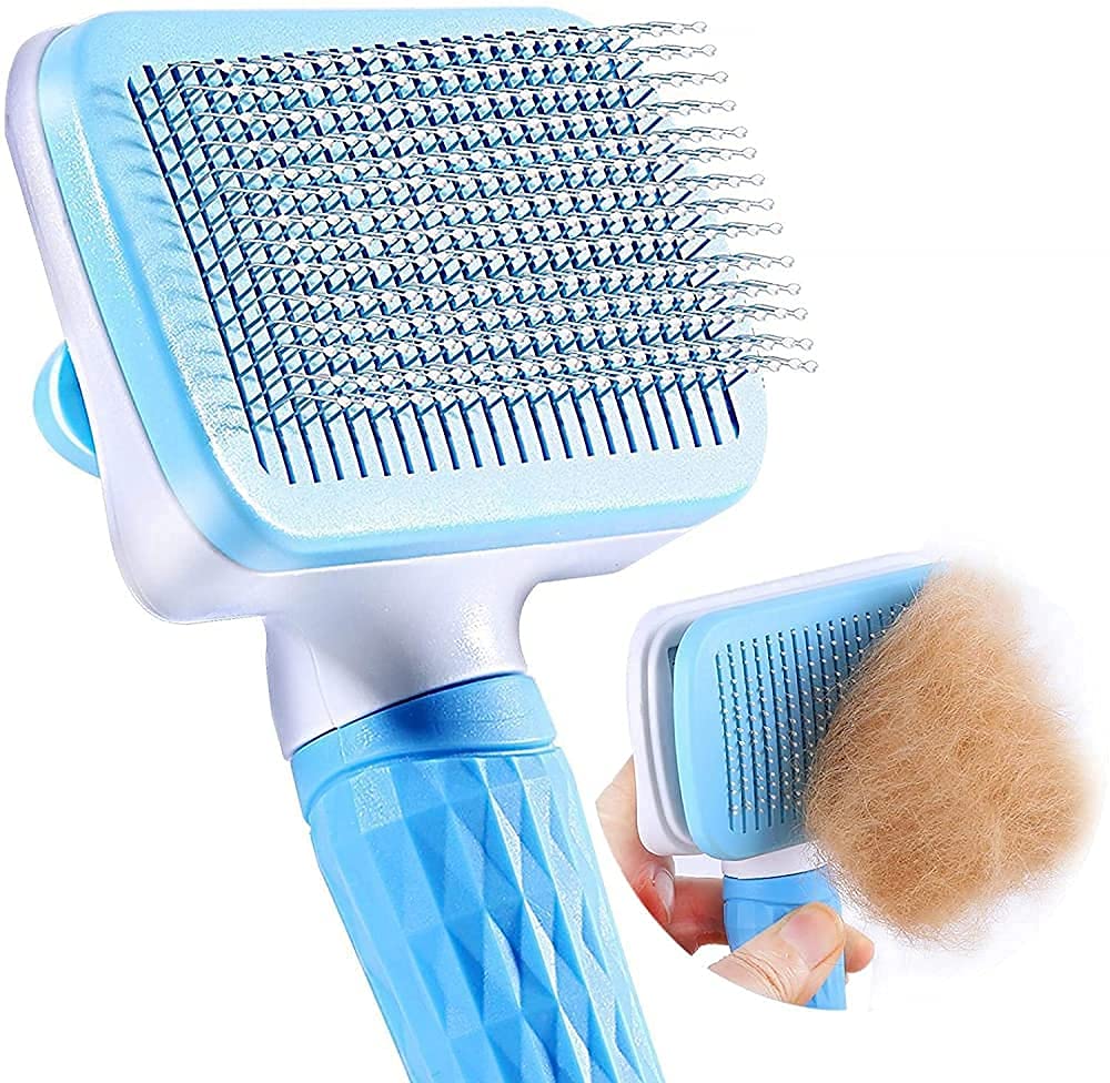 Pet Grooming & Cleaning Slicker Brush (Multicolour)