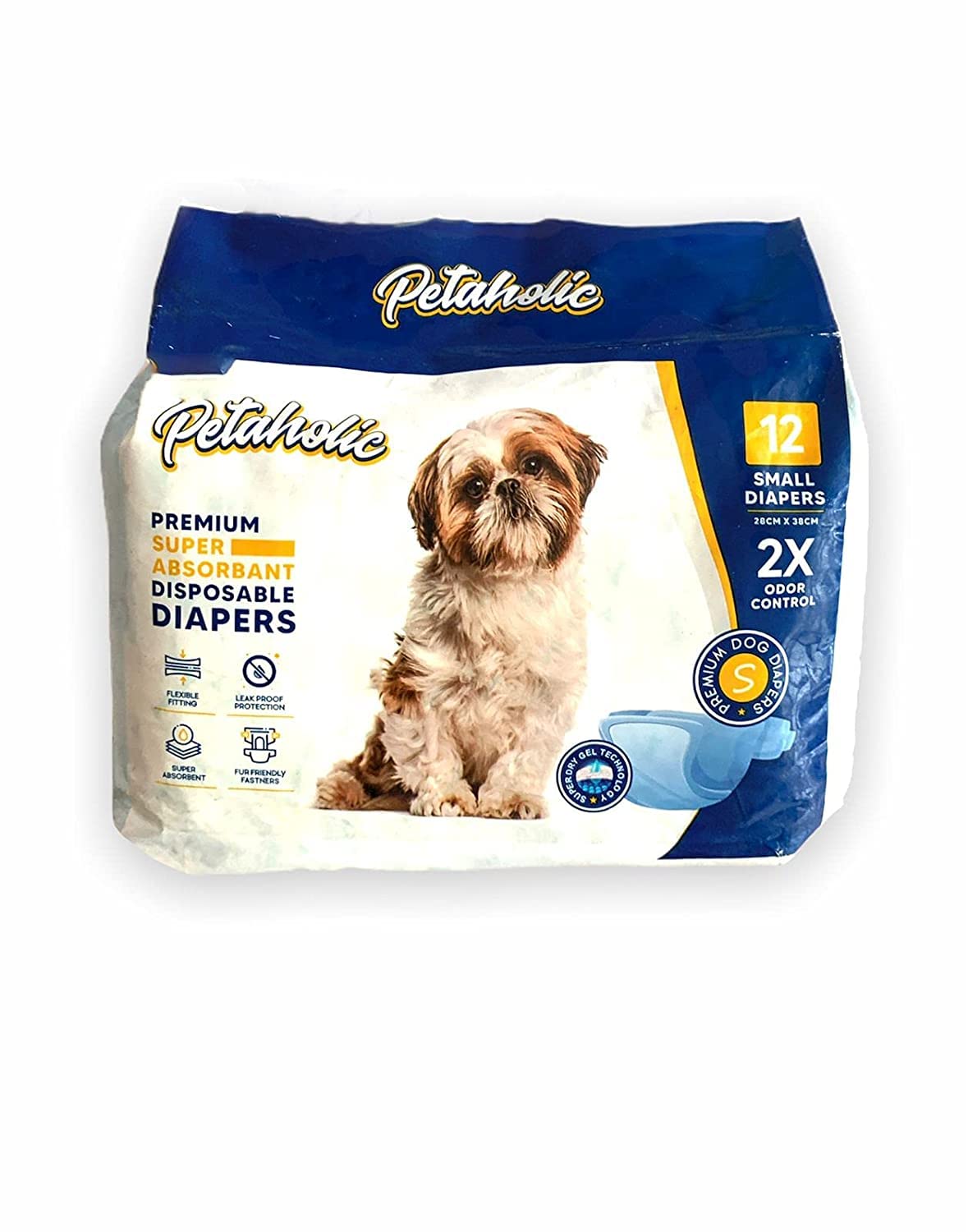 Disposable Pet Diapers for Dogs Multicolor