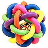 Rubber Knot Chew Ball with Bell