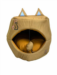 Cat House for Kitten and Puppies Ball Toys and Cushions