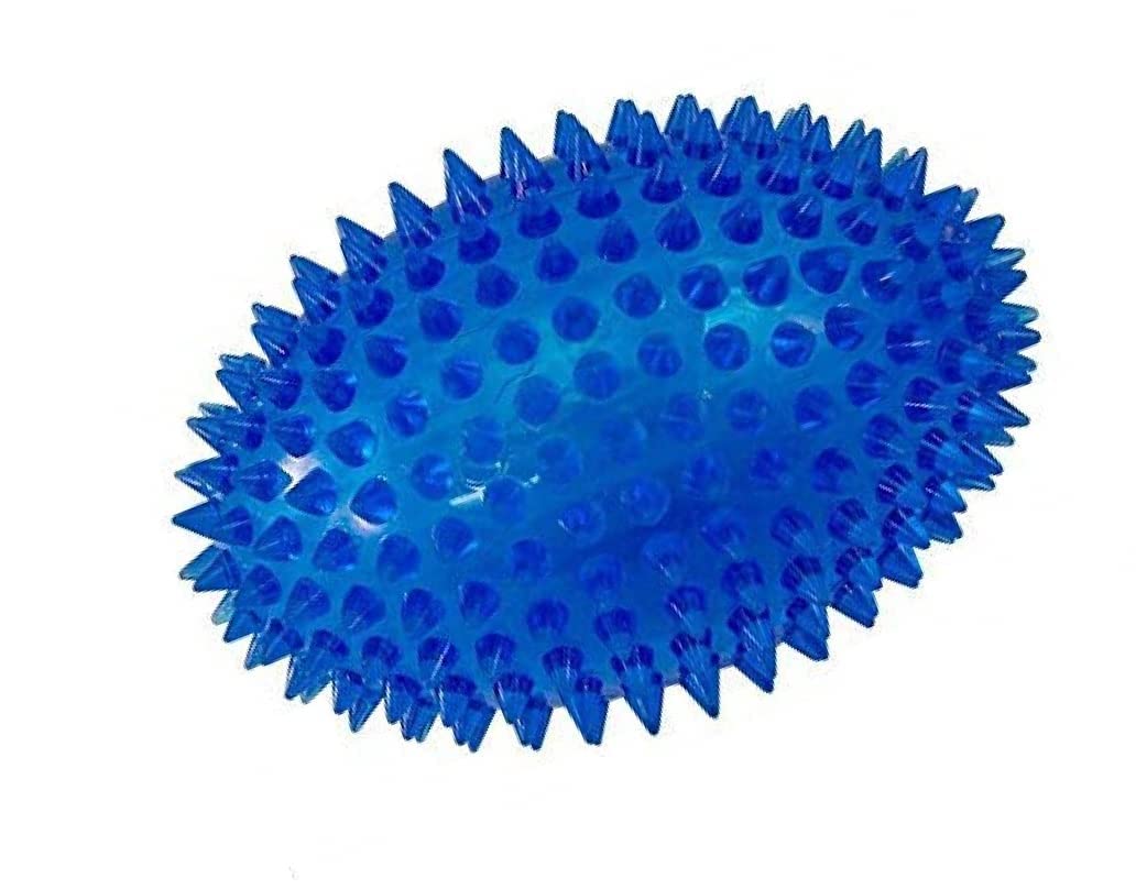 Spiked Rugby Dog Chew Toy