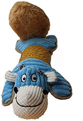 Plush & Squeaker Chew Toy 55cm Long (Color May Vary)