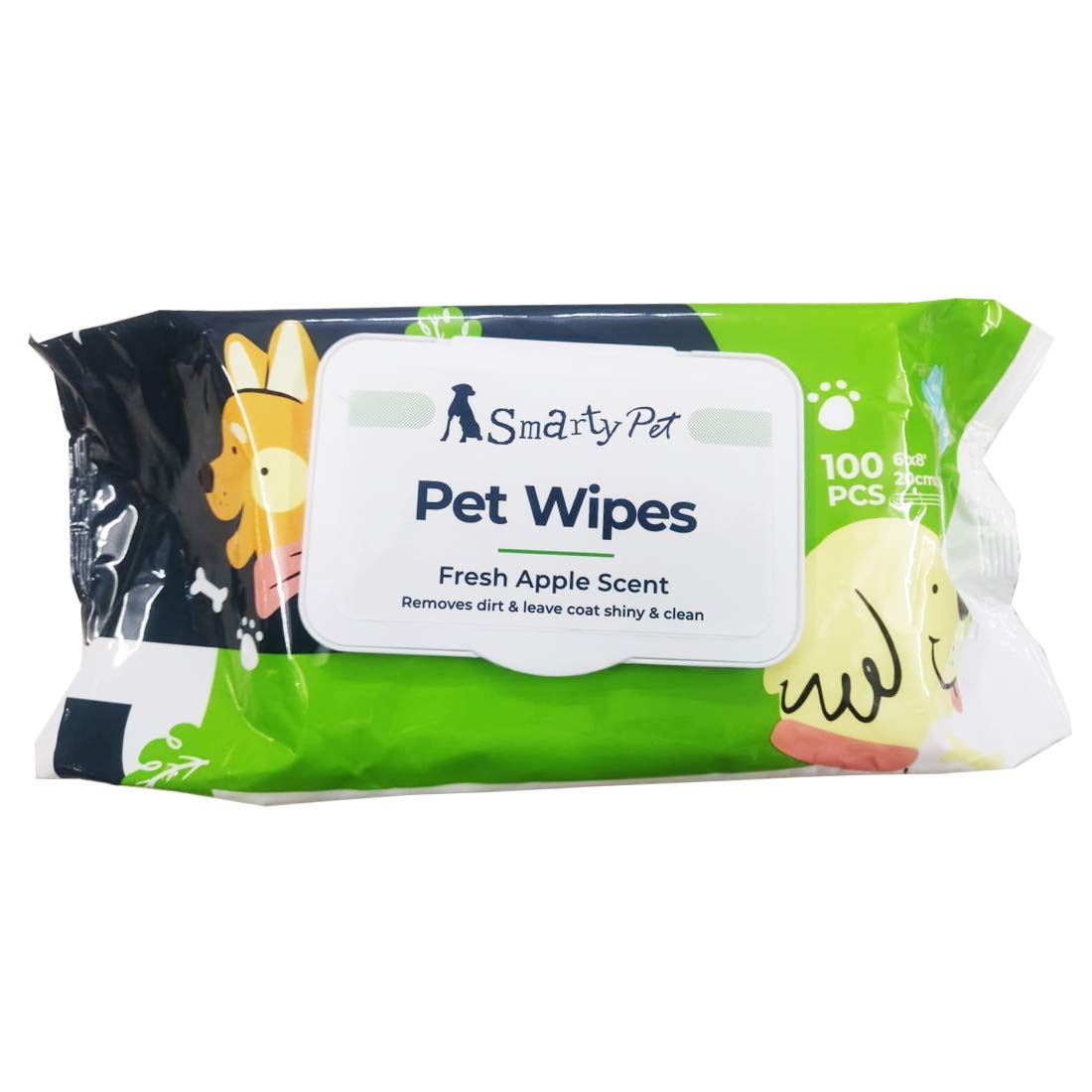 Wet Wipes for Dogs and Pets (100 pcs)