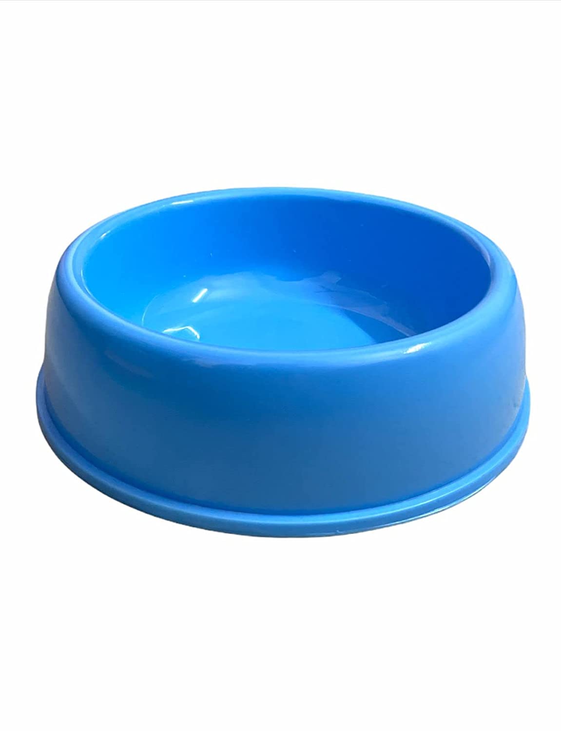 Plastic Dog Bowls (Color May Vary)