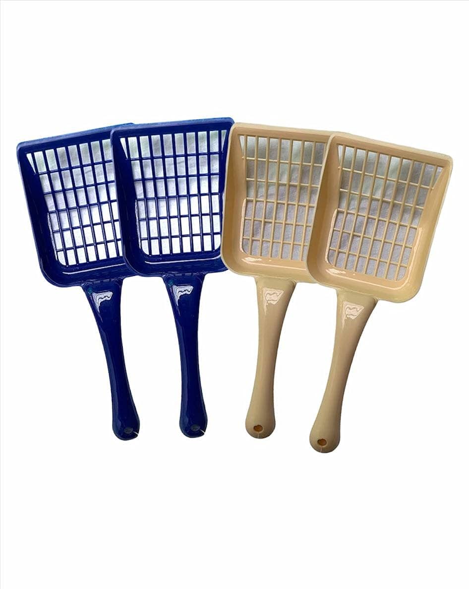 Plastic Rectangle Holes Litter Scooper for Cat