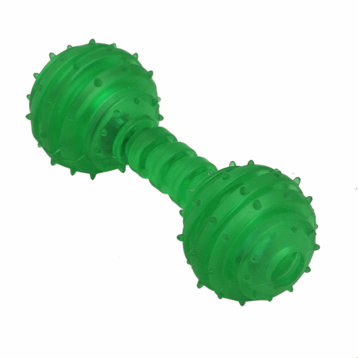 Chewing Dumbbell Shape toy with Bells