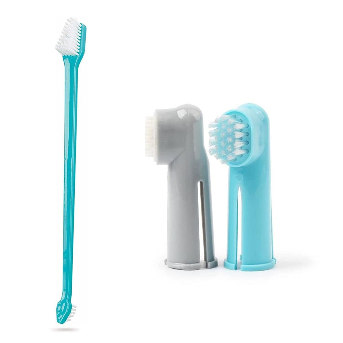 Toothbrush for Dogs 3 Pcs (COLOR MAY VARY)