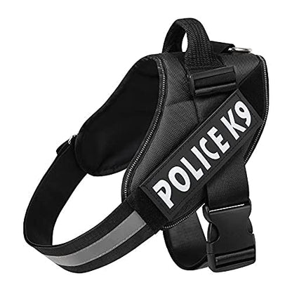 Chest Police K9 Harness Belt with Adjustable Hook & Straps