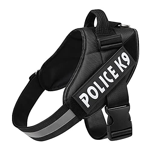 Chest Police K9 Harness Belt with Adjustable Hook & Straps