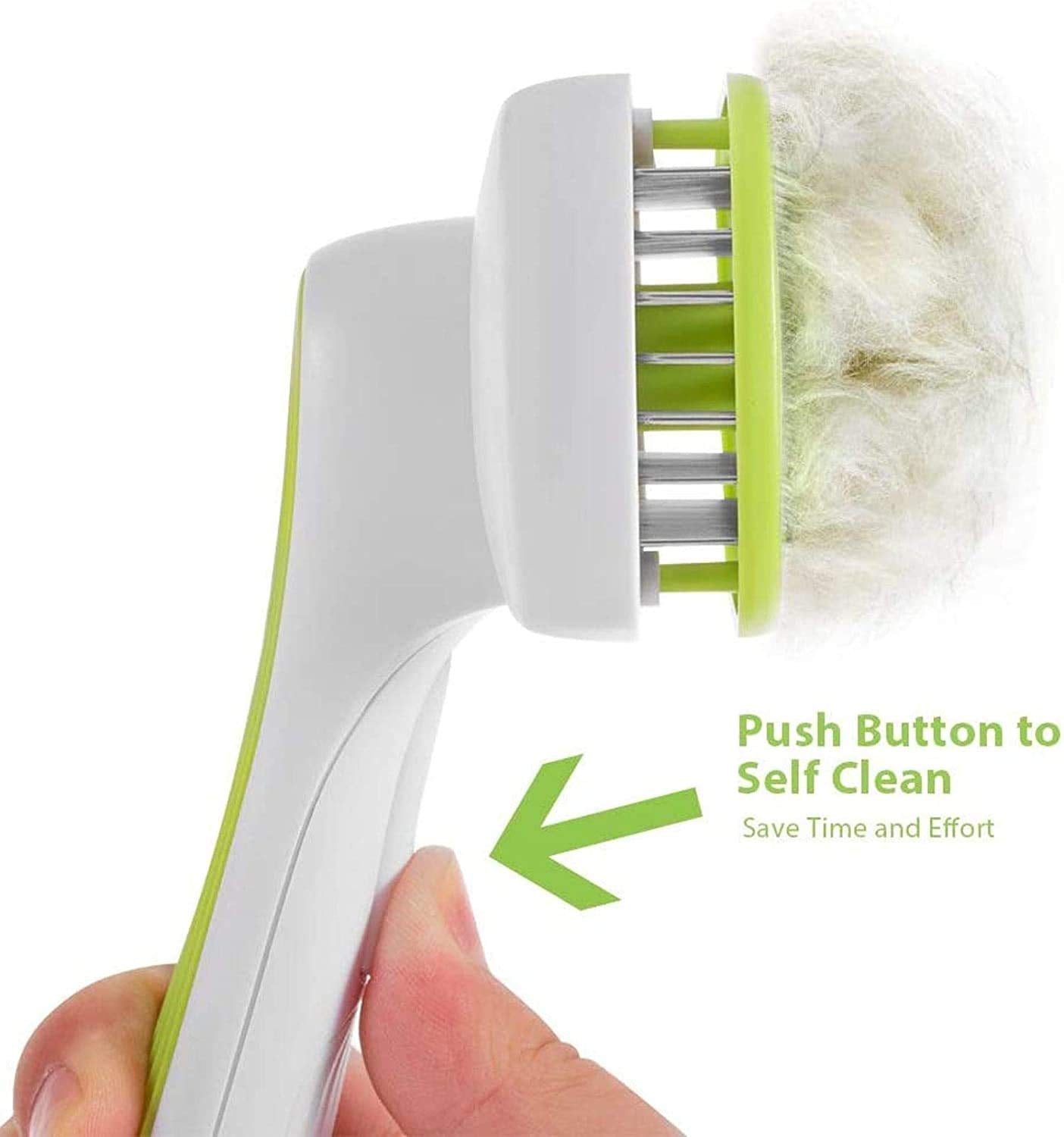 Self Cleaning Dog Slicker Shedding Brush