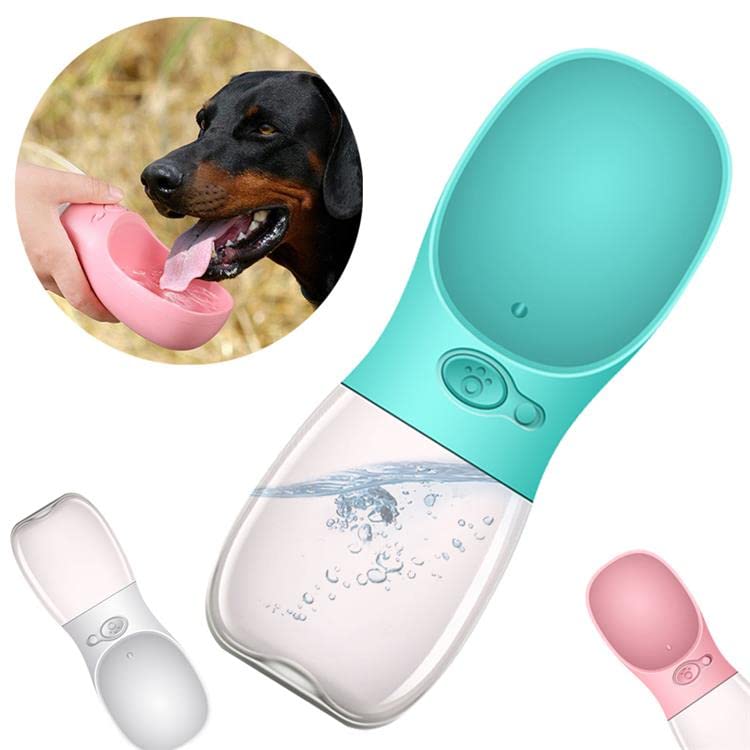 Pet Portable Drinking Water Bottle with Push Button