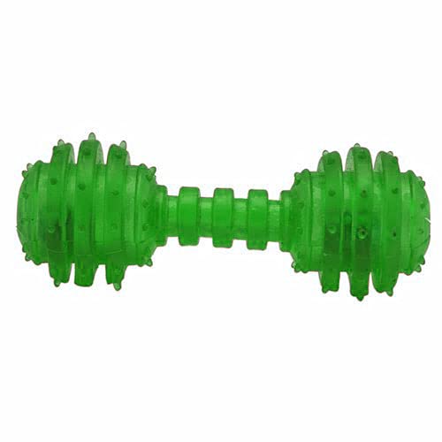 Chewing Dumbbell Shape toy with Bells